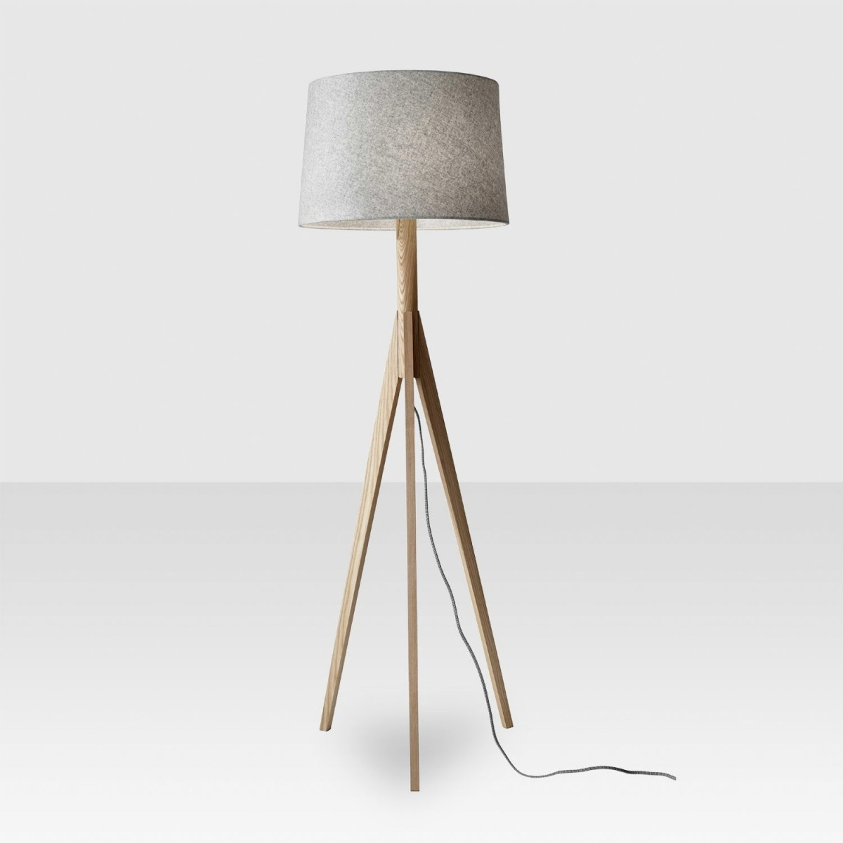 Tripod Wood Floor Lamp Natural Elte Market intended for dimensions 1200 X 1200