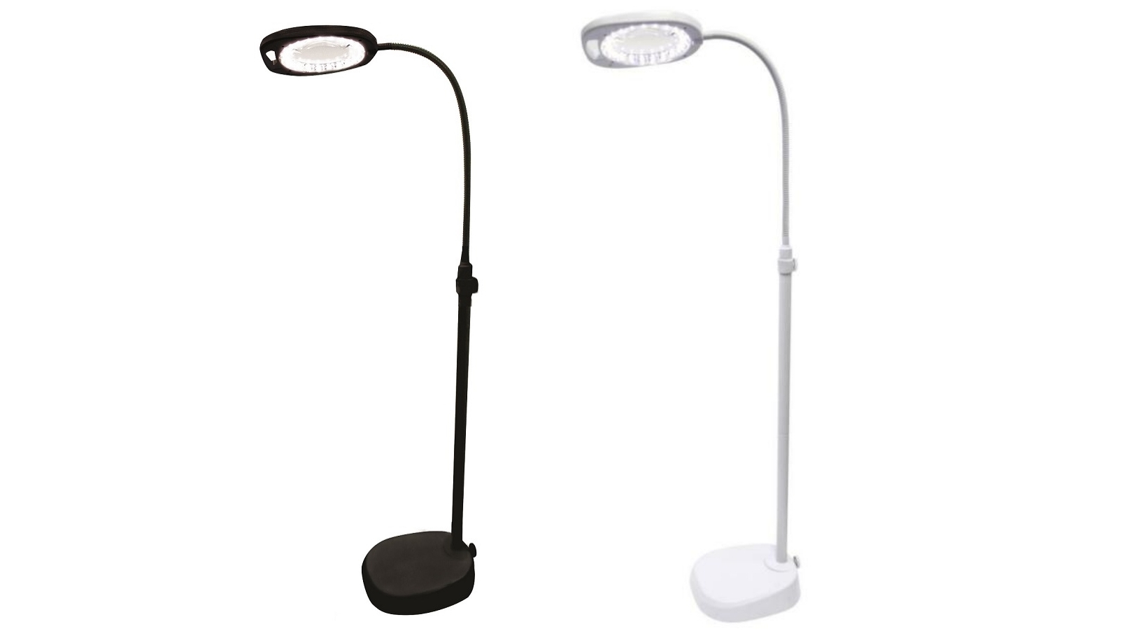 Triumph Led Magnifying Floor Lamp inside size 1604 X 902