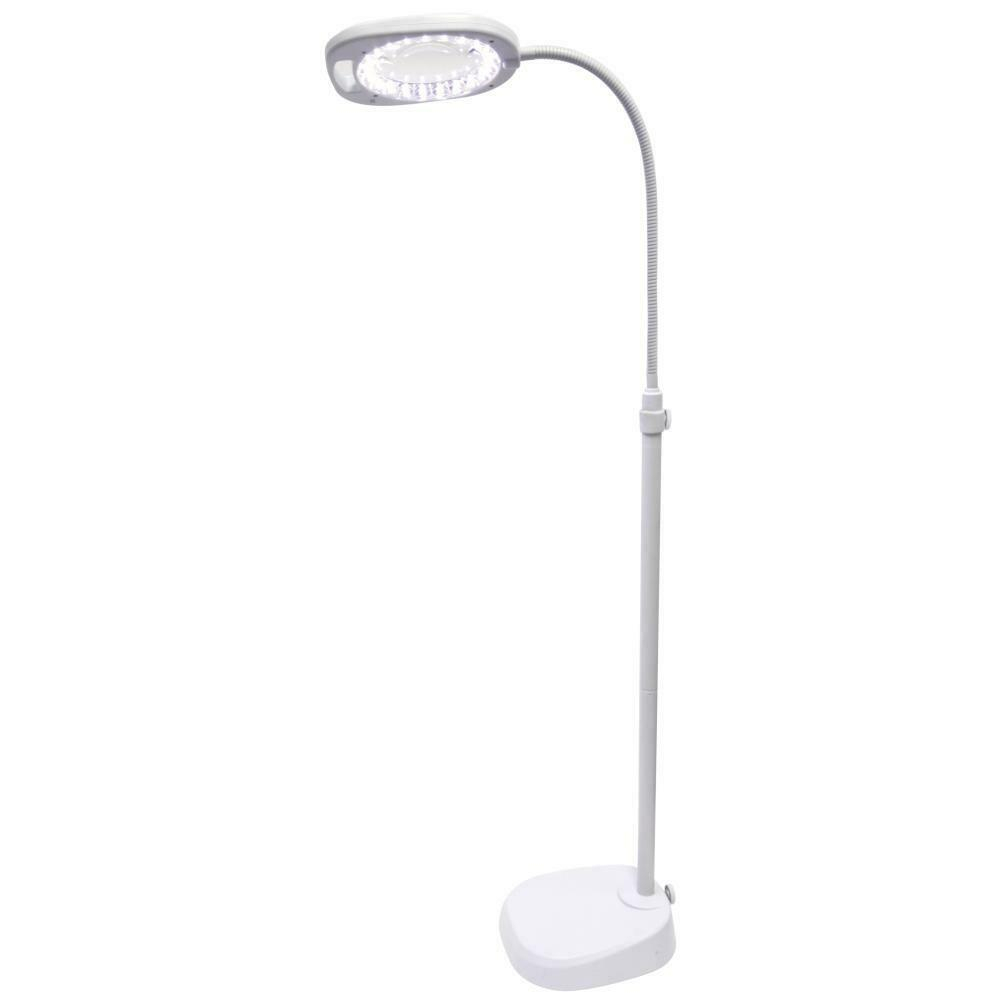 Triumph Led Magnifying Floor Lamp Spotlight within proportions 1000 X 1000