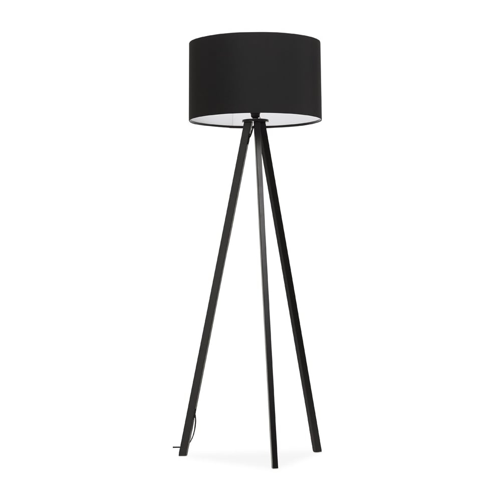 Trivet Black Floor Lamp in sizing 1000 X 1000