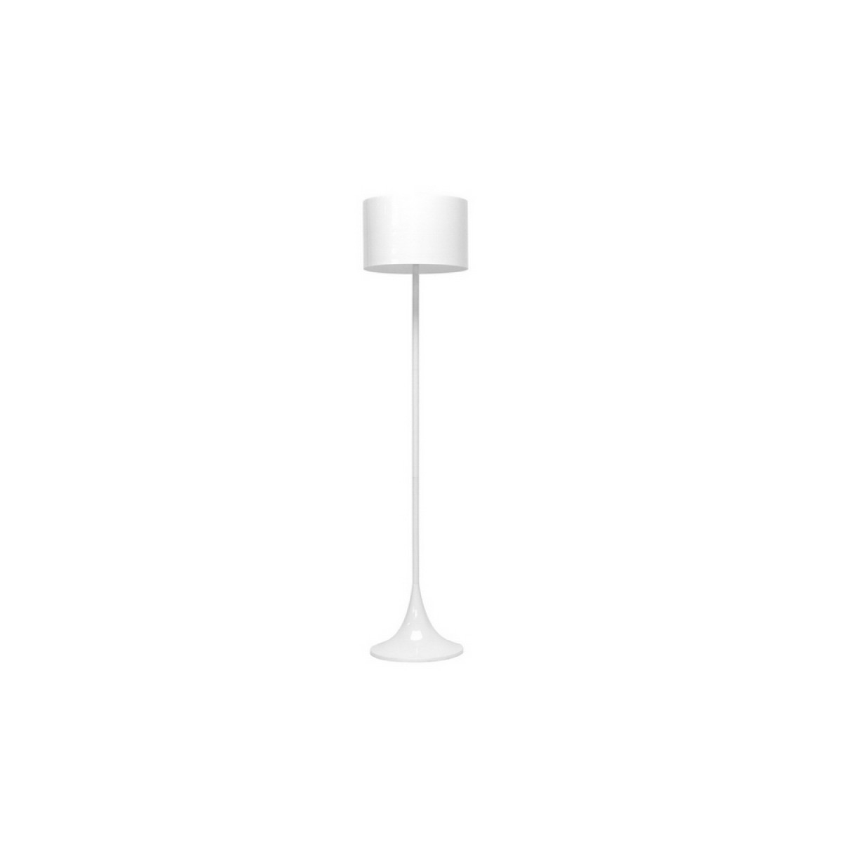 Tulip White Modern Floor Lamp regarding dimensions 1200 X 1200