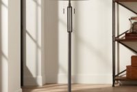 Turnbuckle Bronze Floor Lamp With Double Shade 16w00 regarding dimensions 749 X 1067