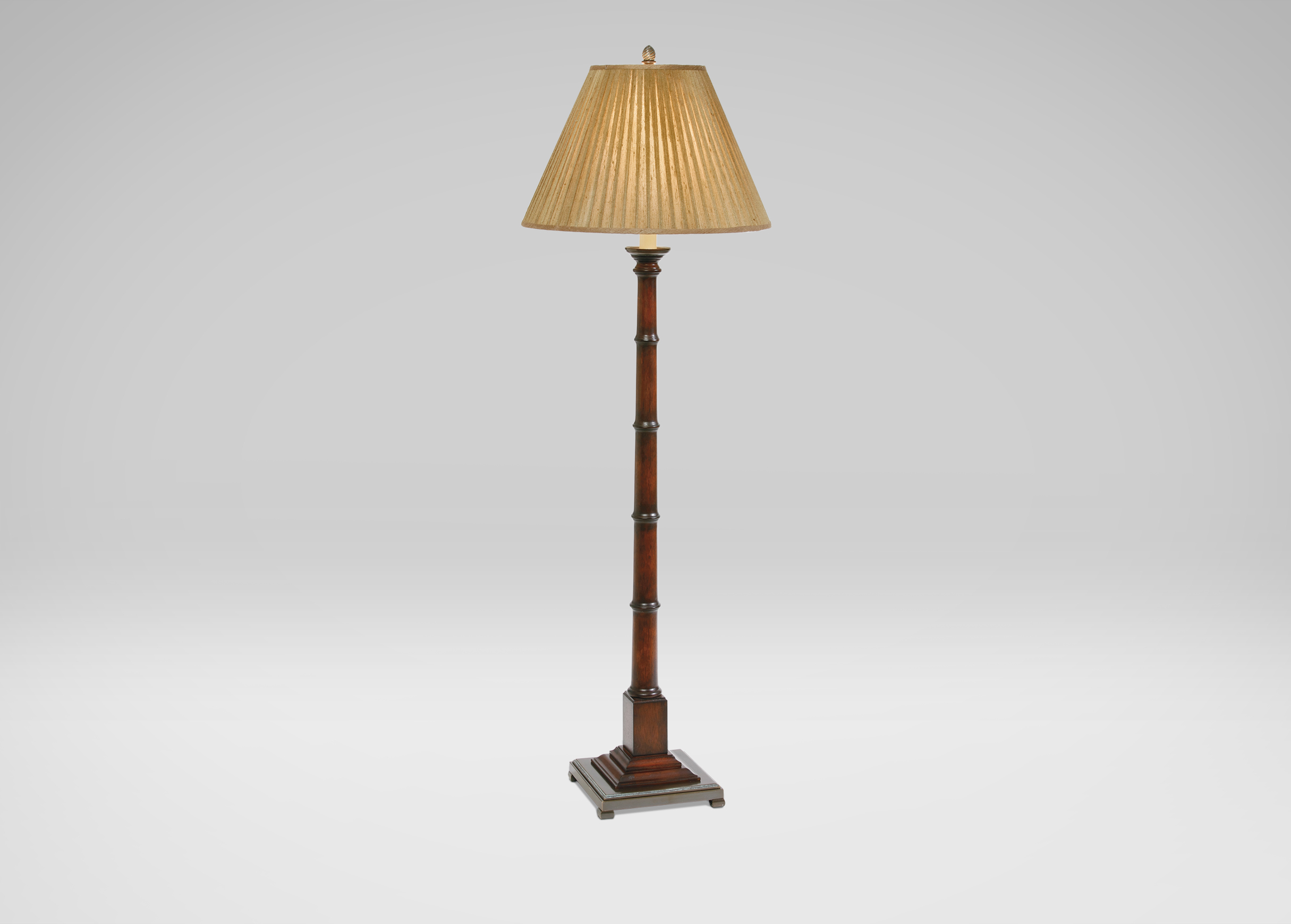 Turned Wood Floor Lamp Ethan Allen Allen From Vampire for sizing 2430 X 1740