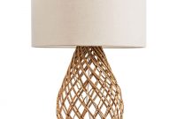 Twine Wicker Table Lamp Natural Natural Table Lamps intended for dimensions 1140 X 1140