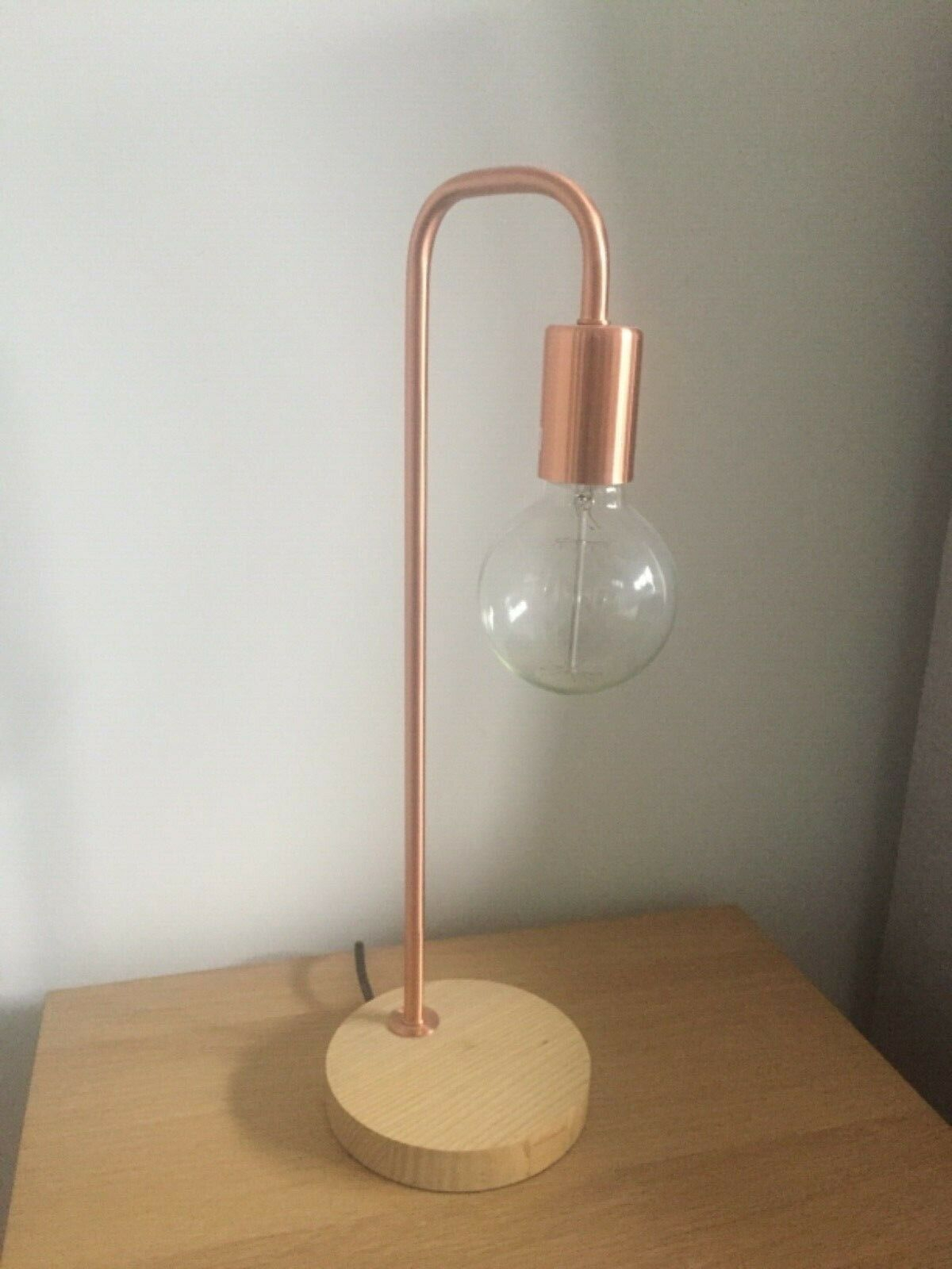 Two Beacon Lighting Lanie Table Lamp In Ash Copper Includes Bulbs with regard to sizing 1200 X 1600