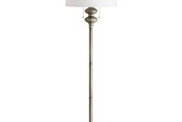 Two Light Antique Pewter Floor Lamp Ljvev Candlelight Log throughout measurements 1000 X 1000