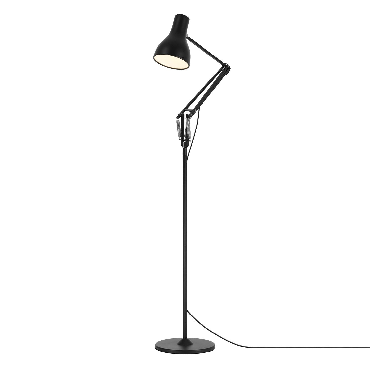 Type 75 Floor Lamp Lampen Lampen Verlichting En Leeslamp with regard to measurements 1500 X 1500