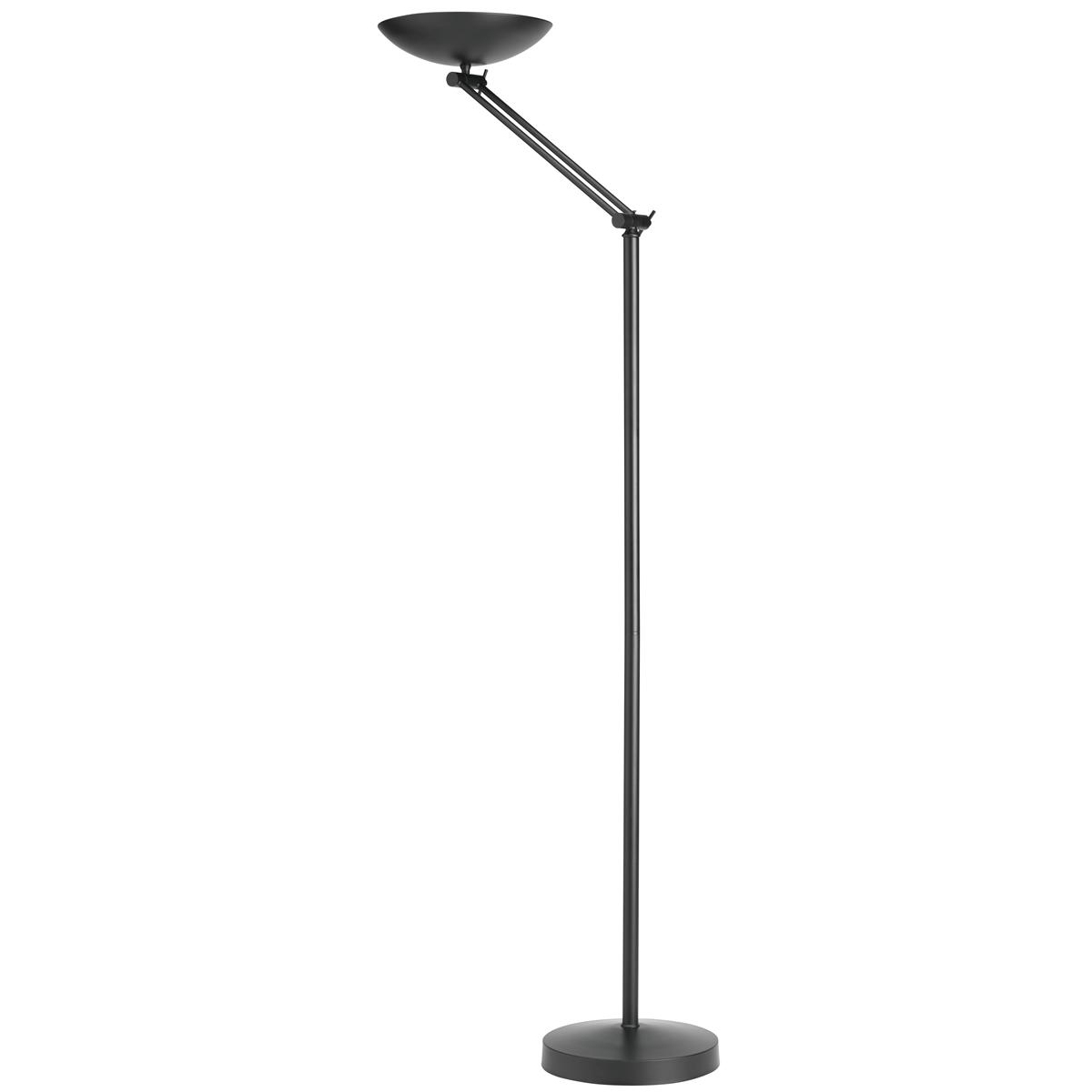 Unilux First Articulated Bowl Uplighter Floor Lamp 230w with sizing 1200 X 1200