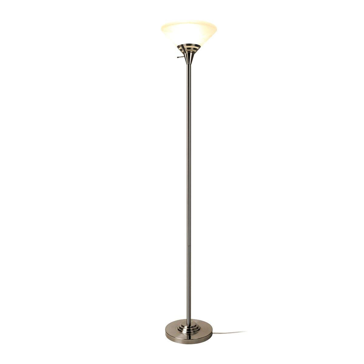 Us 1000 20 Offoneach Modern Torchiere Floor Lamp With Frosted Glass Shade For Reading Living Room And Bedroom Standing Light For Deco Bedside In inside dimensions 1200 X 1200