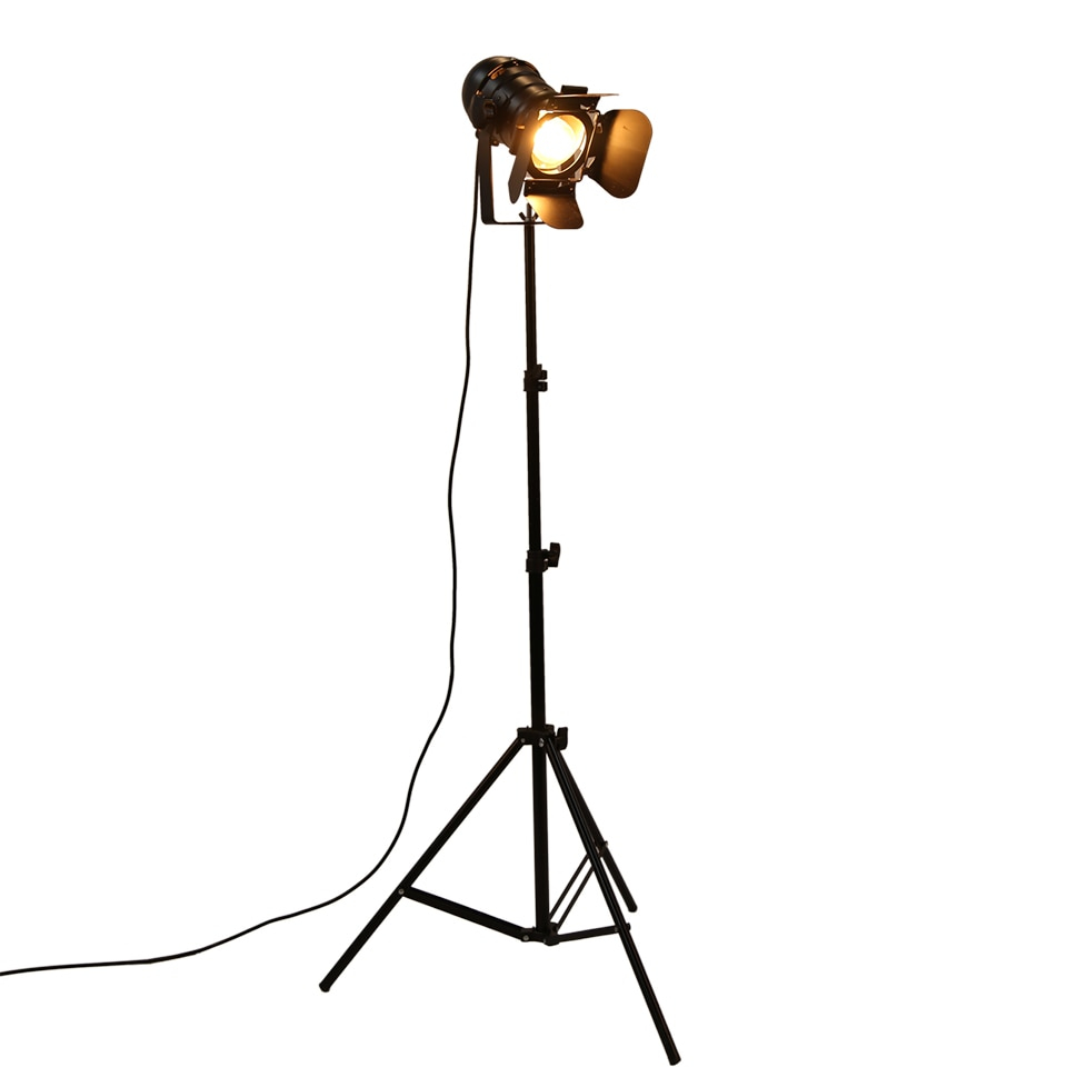 Us 1112 49 Offindustrial Bar Creative Studio Retro Tripod Black Floor Lamp Lights Room Light Stand Ceiling Lighting In Floor Lamps From Lights within dimensions 960 X 960