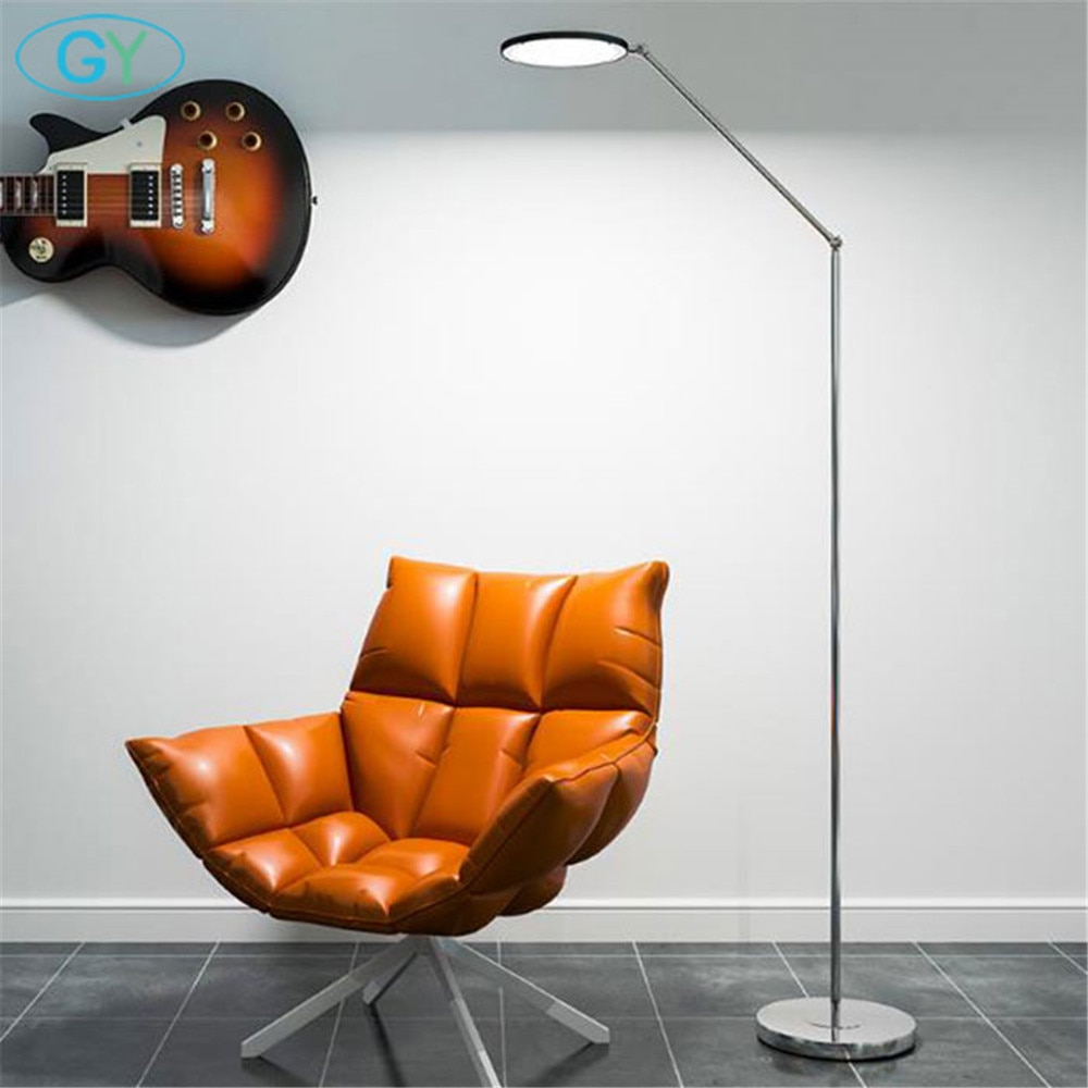Us 1400 Modern Led Standing Floor Lamp 15w Cool White Reading Light For Living Room Bedroom With Remote Control Dimmable 3000 6000k In Floor Lamps inside dimensions 1000 X 1000