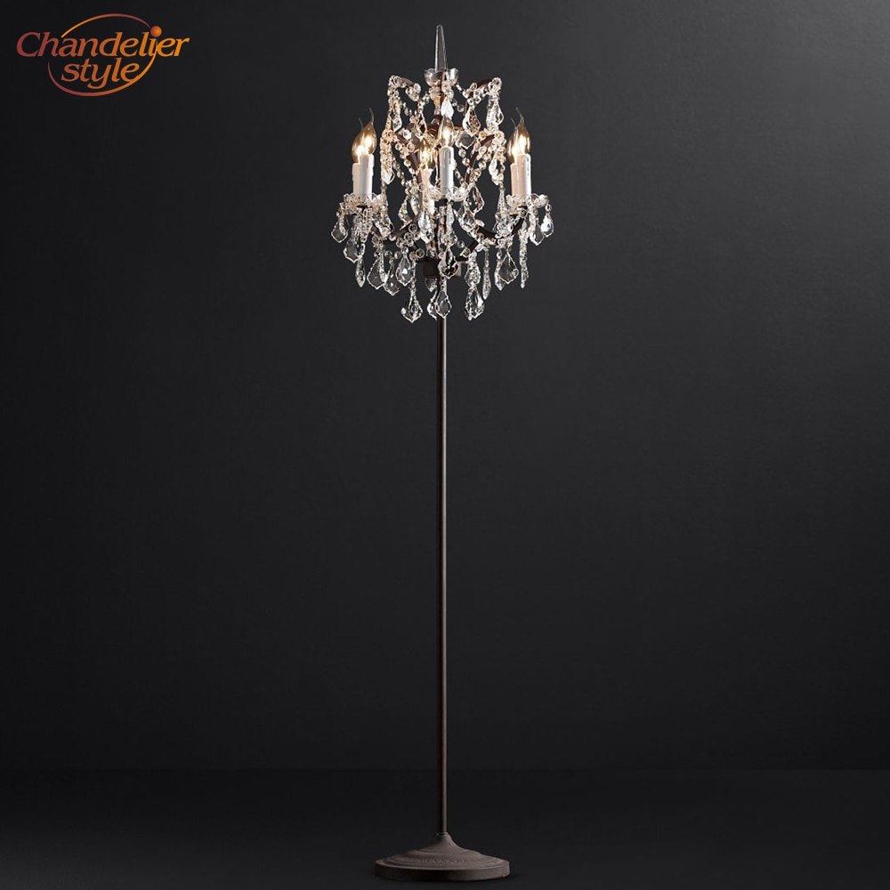Us 33868 50 Offmodern Luxury Crystal Floor Lamp Retro Nordic Cristal Floor Light Rustic Floor Lighting For Home Hotel Bed Room Decoration In Floor pertaining to dimensions 1000 X 1000