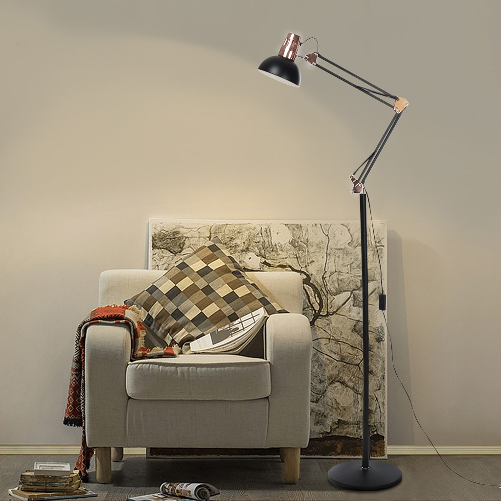 Us 3913 9 Offmodern Stand Floor Lamp White Warm White Dimmer Usb Desk Reading Light Fixture For Bedroom Living Room Standing Lamp In Floor Lamps inside sizing 1024 X 1024