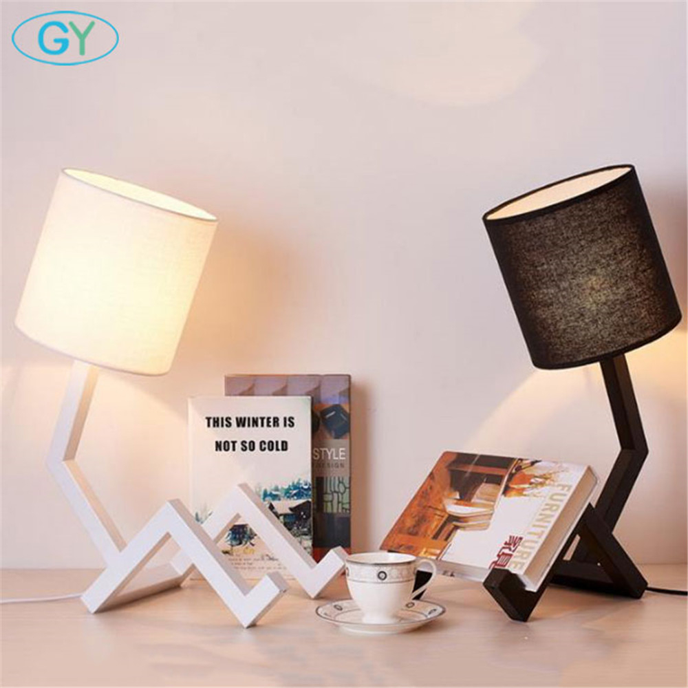 Us 4999 Nordic Creative Living Room Study Bedroom Bedside Table Lamp Floor Lamp American Modern Minimalist Hotel Room Decor Desk Lamp In Led Table pertaining to sizing 1000 X 1000