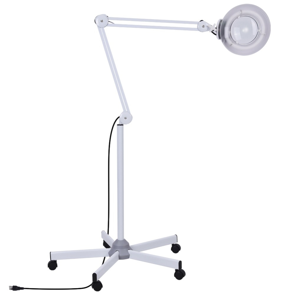 Us 745 37 Offprofessional 5x Magnifying Floor Makeup Lamp 360 Rotation Cosmetic Tattoo Manicure Light Magnifier Lighting 6000 6500k In inside sizing 1000 X 1000