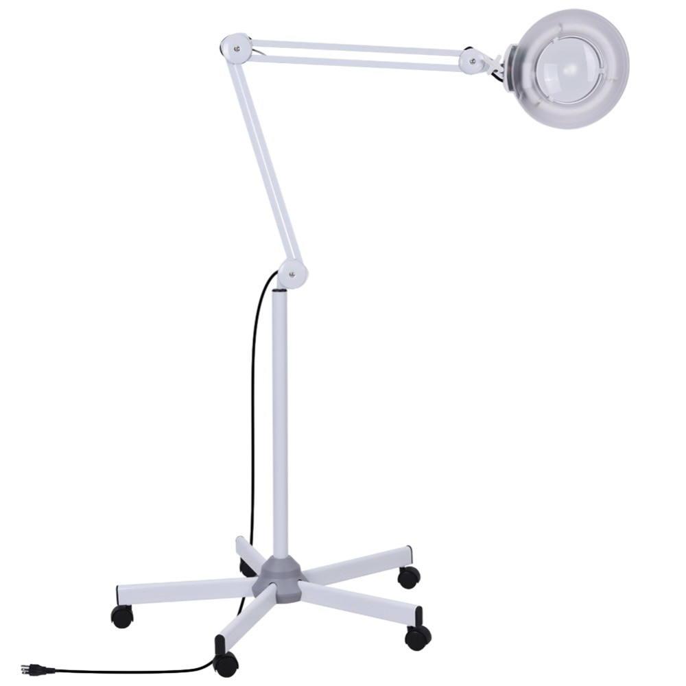 Us 745 37 Offprofessional 5x Magnifying Floor Makeup Lamp 360 Rotation Cosmetic Tattoo Manicure Light Magnifier Lighting 6000 6500k In intended for measurements 1000 X 1000