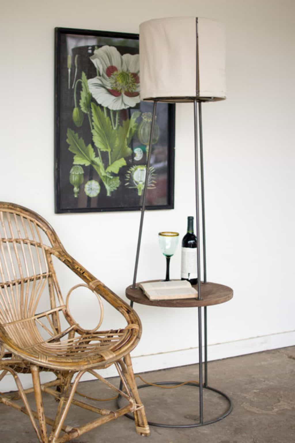 Using A Floor Lamp With Table Wearefound Home Design inside proportions 1024 X 1536