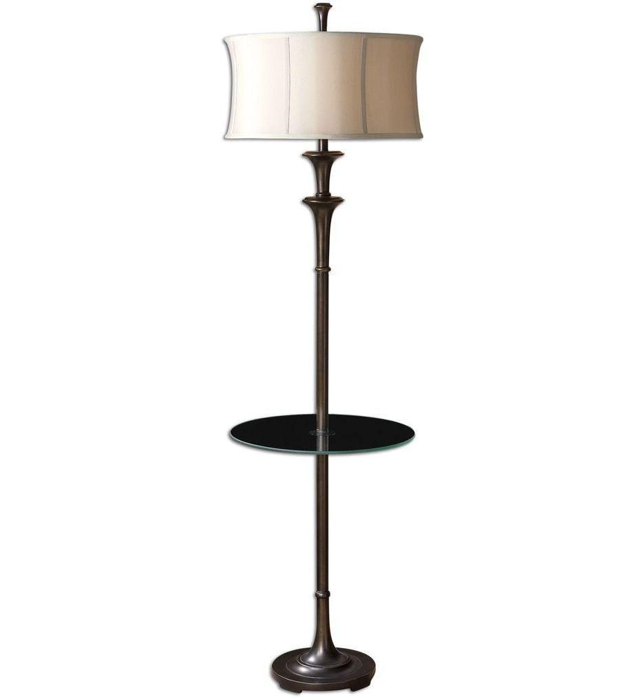 Uttermost 28235 1 Brazoria End Table Floor Lamp regarding dimensions 934 X 1015