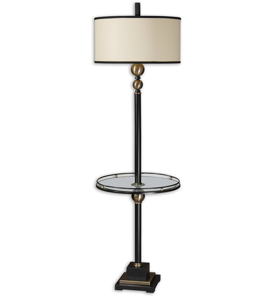 Uttermost 28571 1 Revolution End Table Floor Lamp within dimensions 934 X 1015