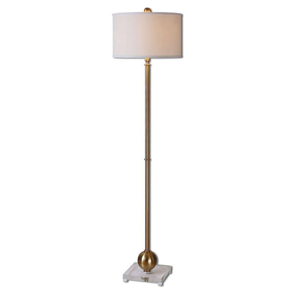 Uttermost Laton Metal Crystal Floor Lamp Available At throughout proportions 1000 X 1000