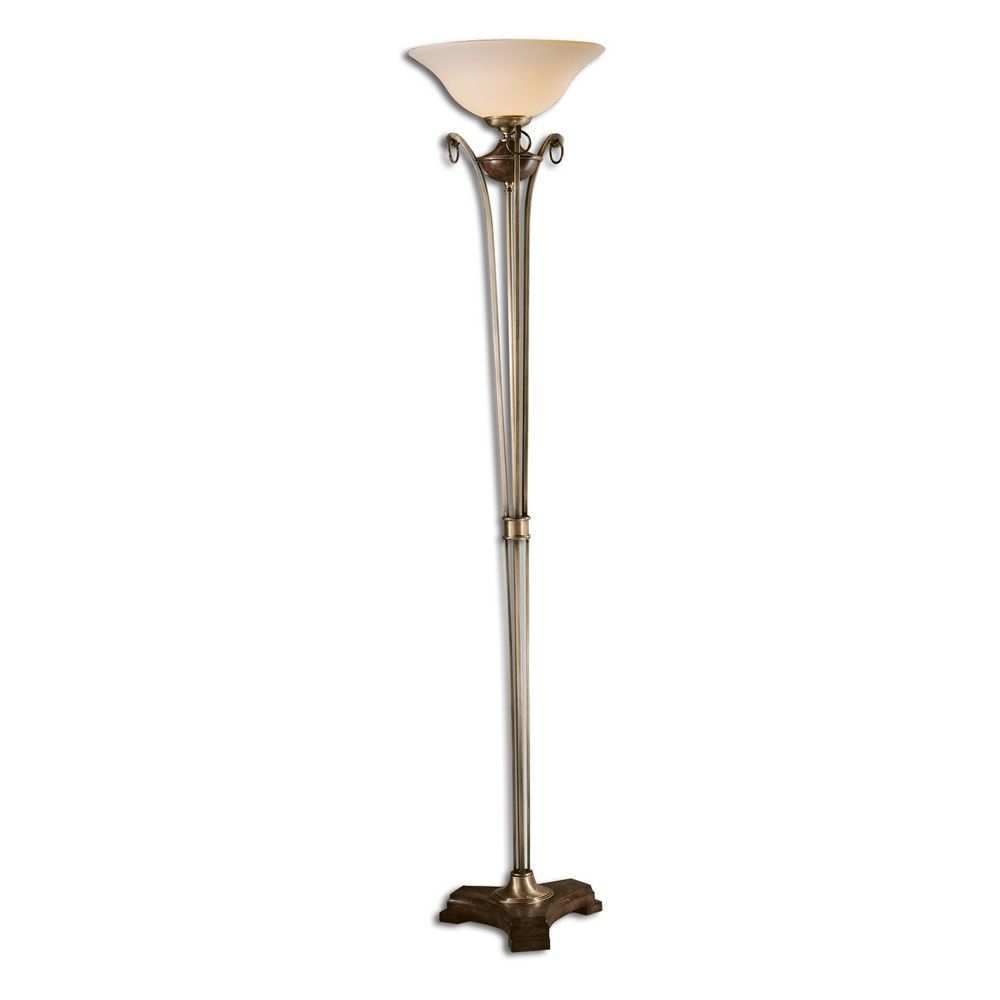 Uttermost Lighting Torchiere Lamp With Clear Glass In inside size 1000 X 1000