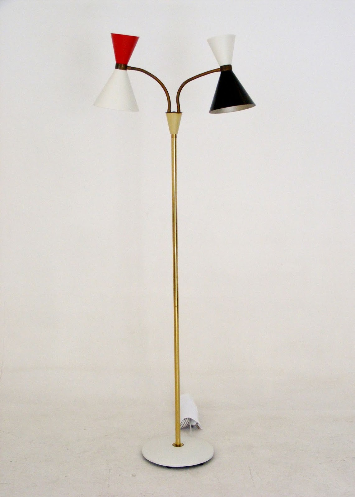 Vamp Furniture A Delightful 1950s Floor Lamp With Flexible inside measurements 1141 X 1600