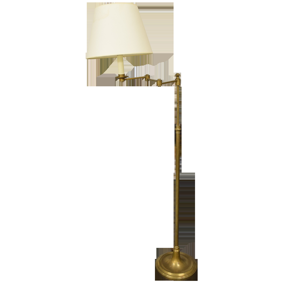 Vaughan Designs Brass Swing Arm Floor Lamp Traditional with regard to size 1200 X 1200