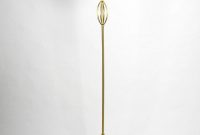 Veart Floor Lamp 1980s Xl Handcrafted Brass Plated Glass in proportions 768 X 1024