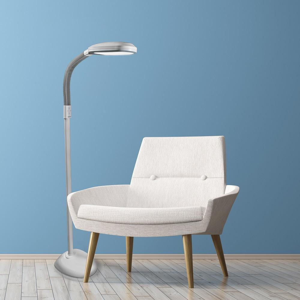 Verilux Floor Lamp Parts Two Light Adjustable Table Lamp intended for measurements 1000 X 1000