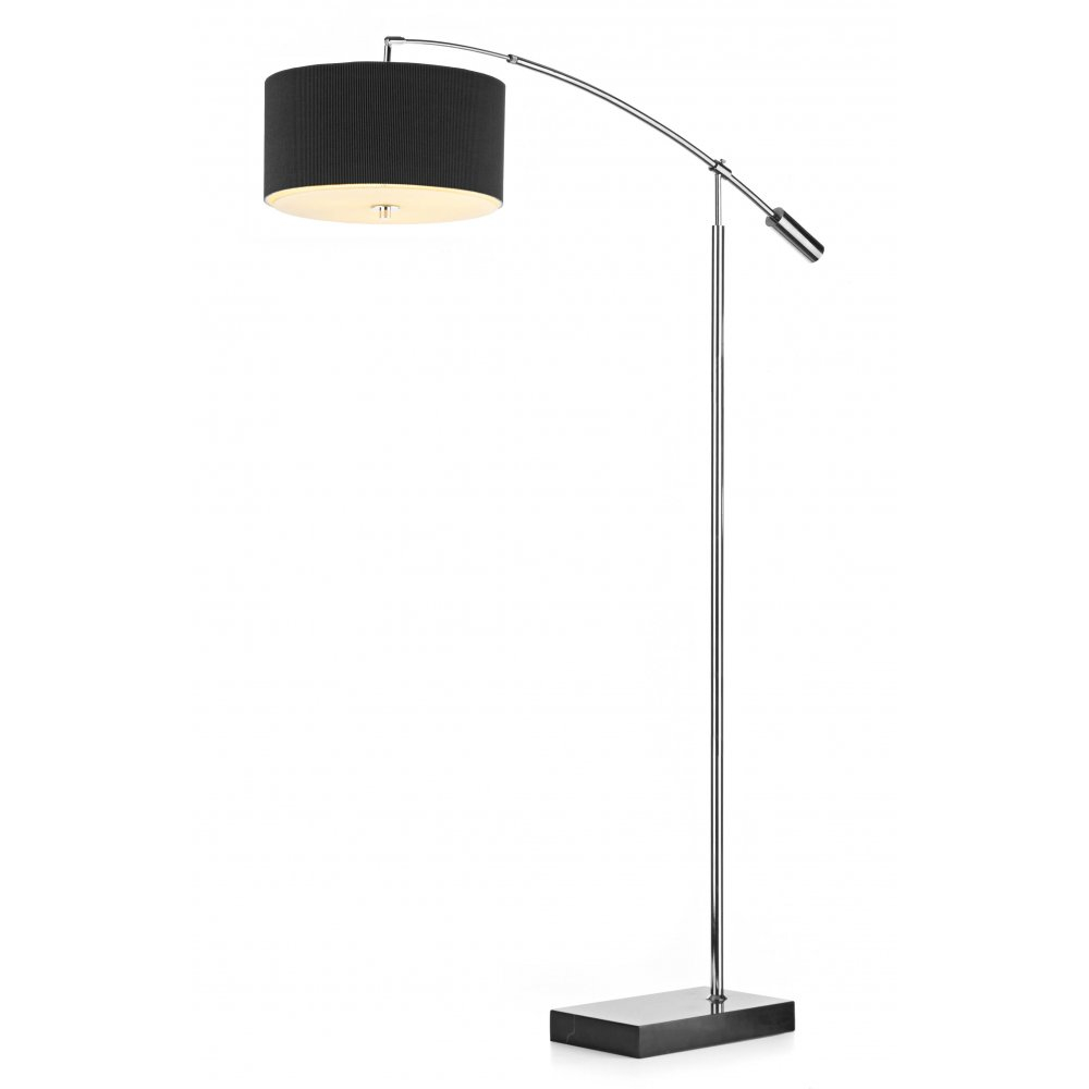 Versanora Arco Contemporary Floor Reading Lamp With Shade pertaining to size 1000 X 1000