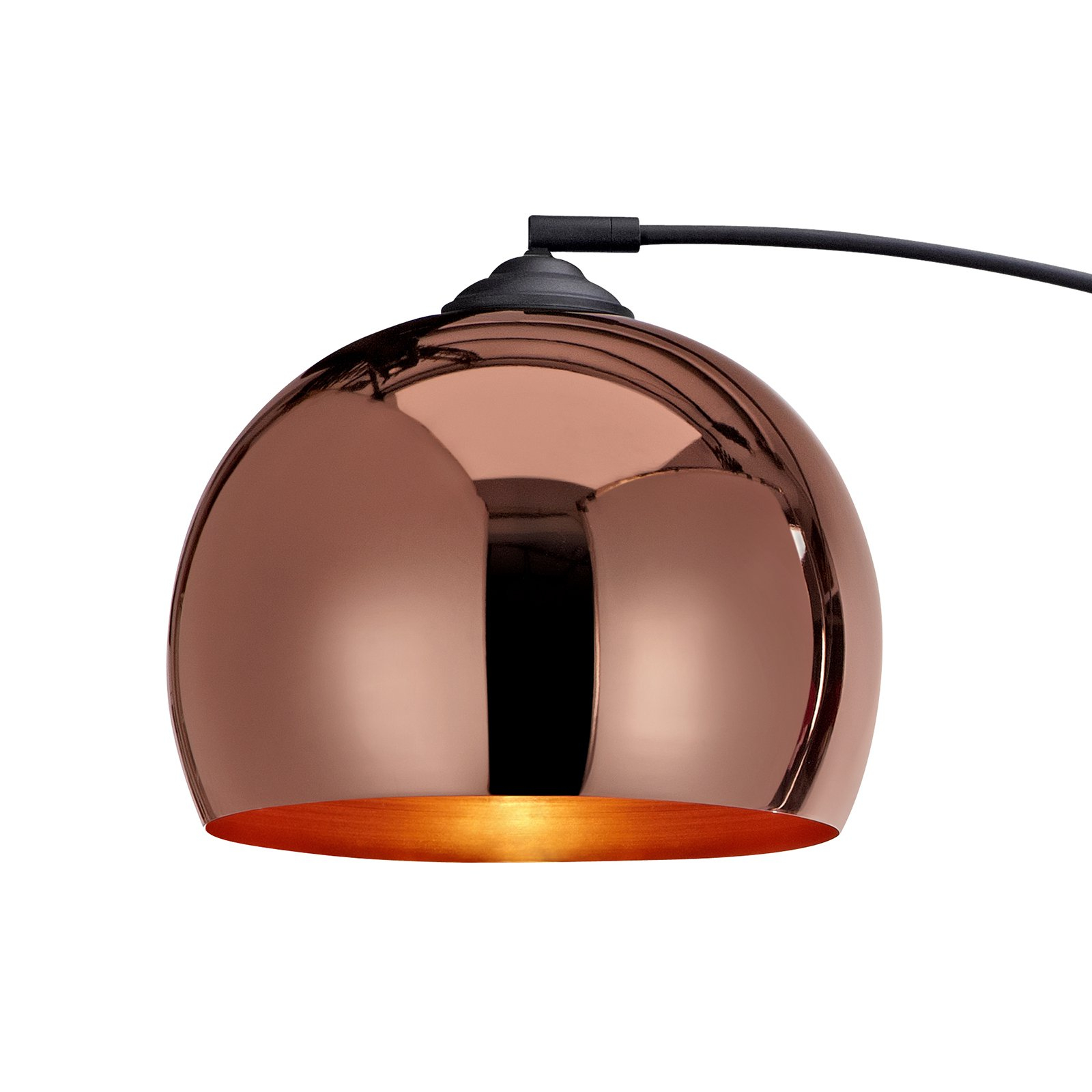 Versanora Arquer Arc Floor Lamp In 2019 Copper Floor Lamp intended for size 1600 X 1600
