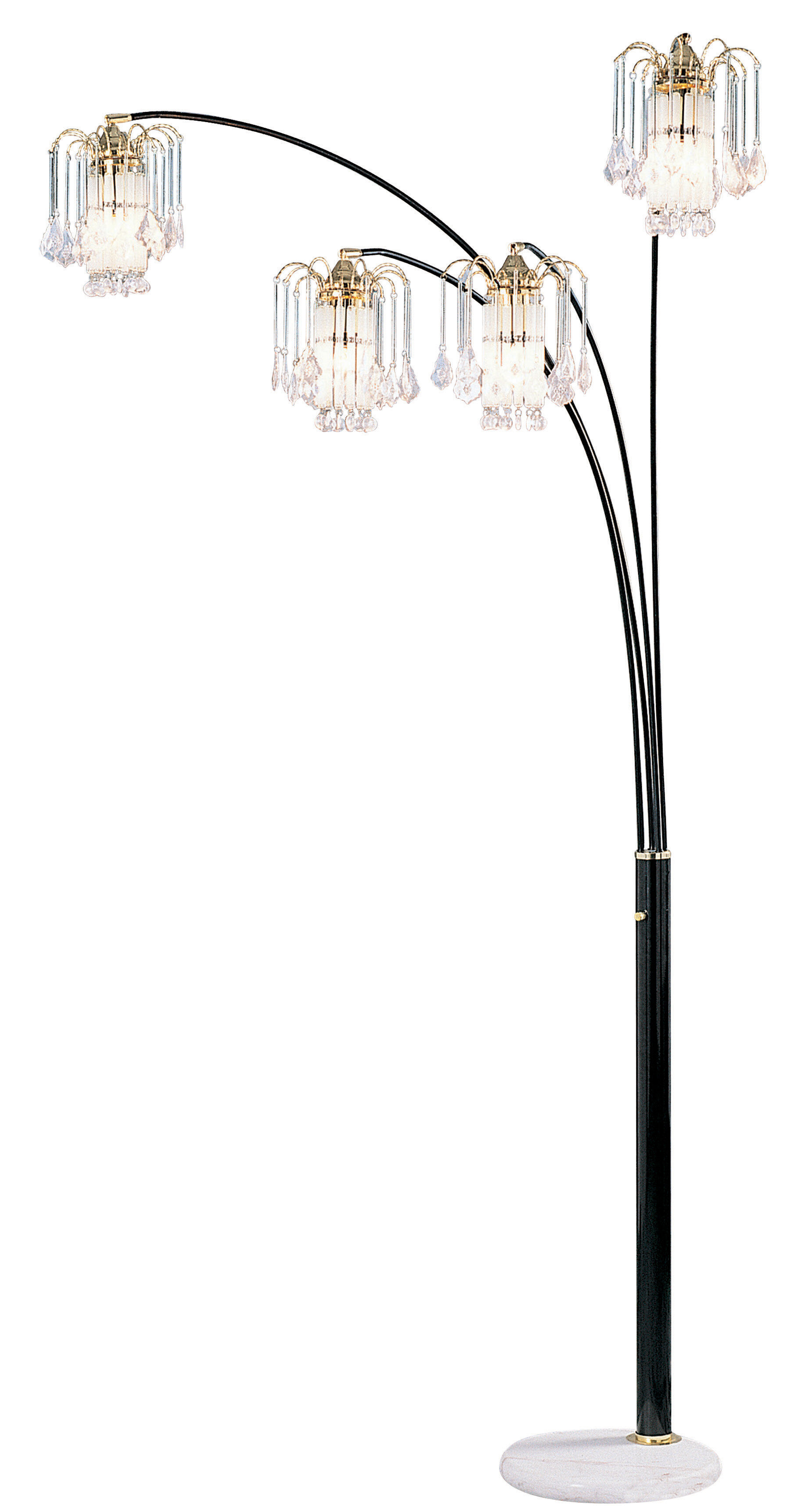 Vicky 91 Tree Floor Lamp with measurements 1850 X 3430