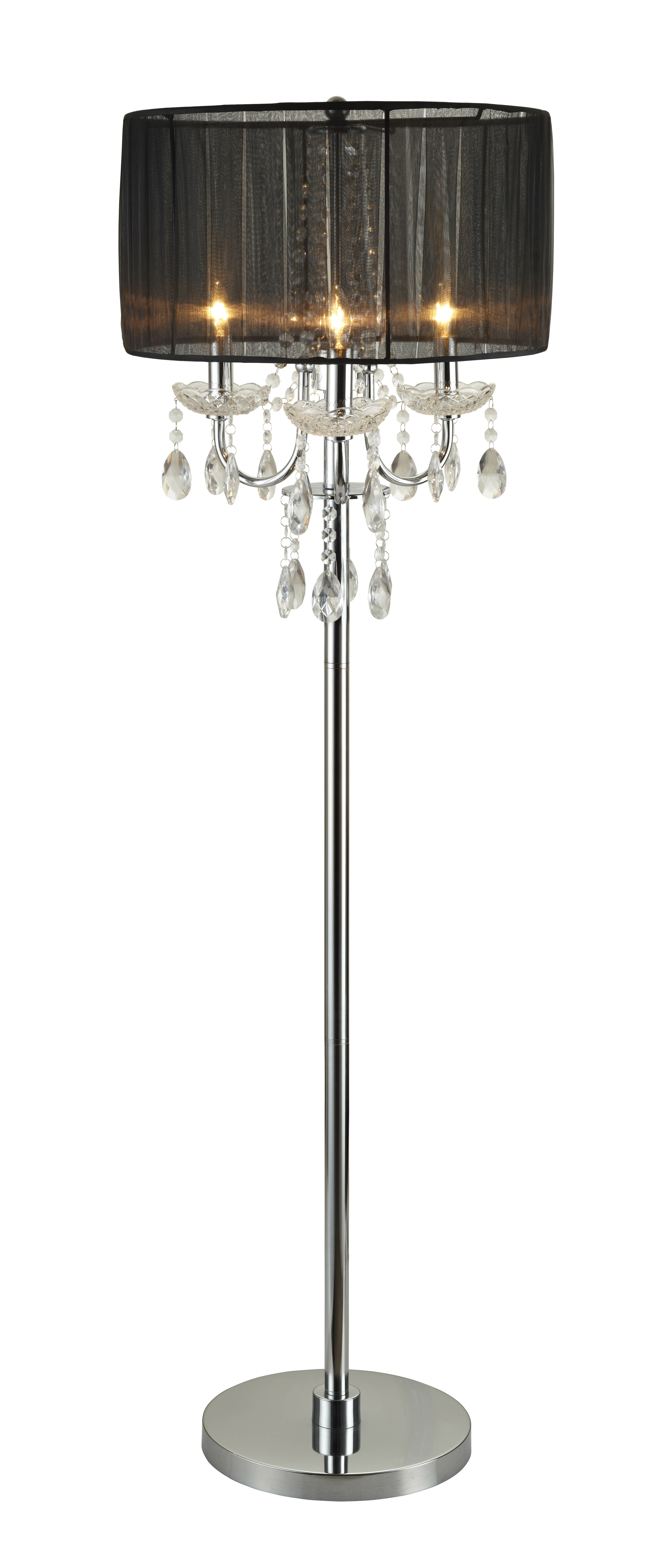 Villard Chandelier 62 Candelabra Floor Lamp within measurements 3744 X 8858