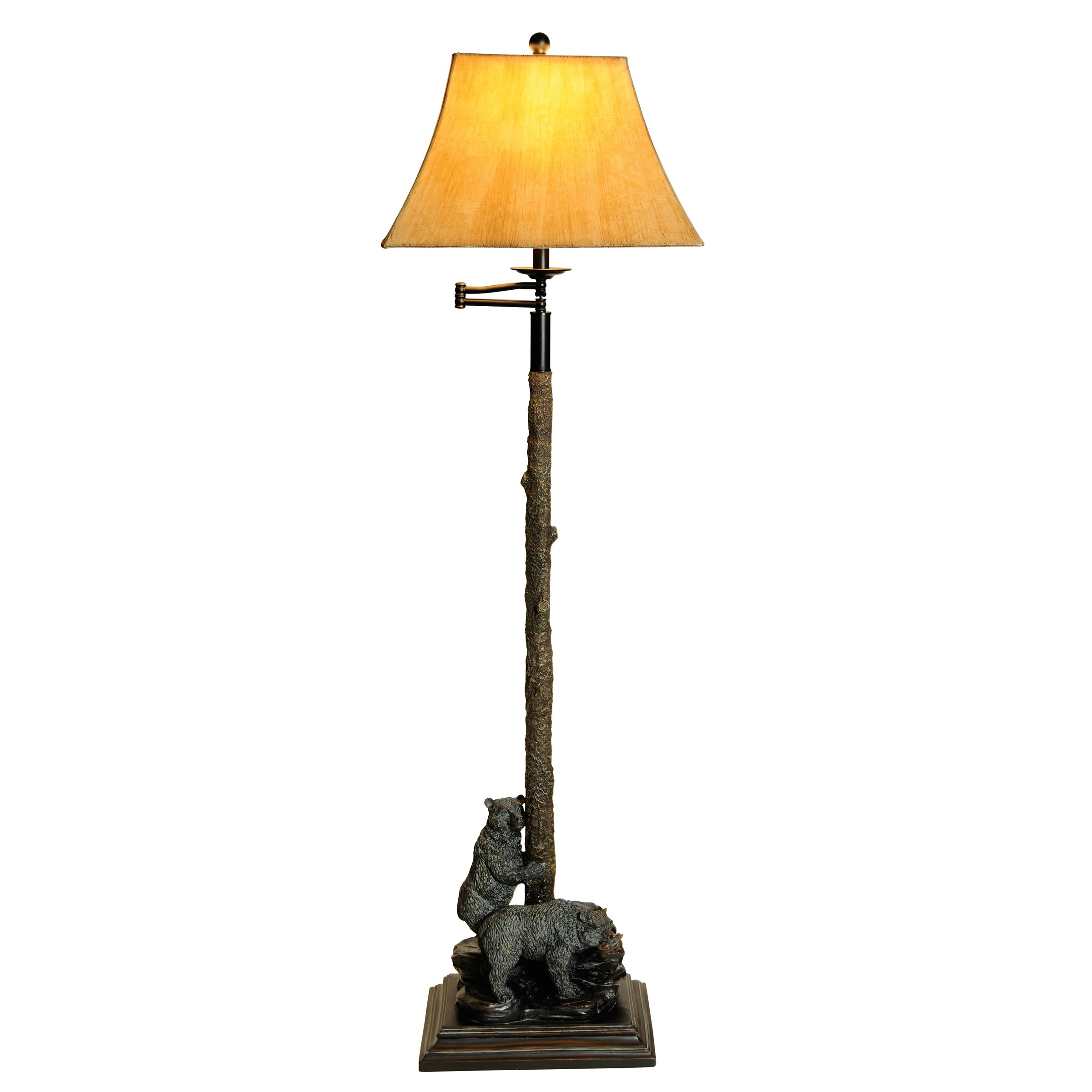 Vintage 62h Bear Floor Lamp Sku Cfl7080rgbs intended for proportions 2400 X 2400