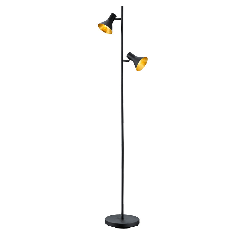 Vintage Floor Lamp In Black For Your Interior Nina inside dimensions 1000 X 1000