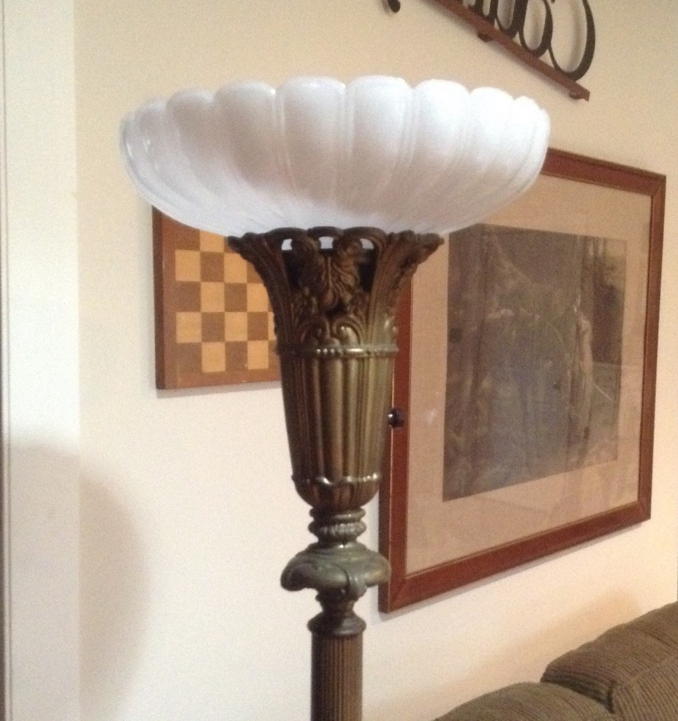 Vintage Floor Lamps Lighted Base inside size 963 X 1024