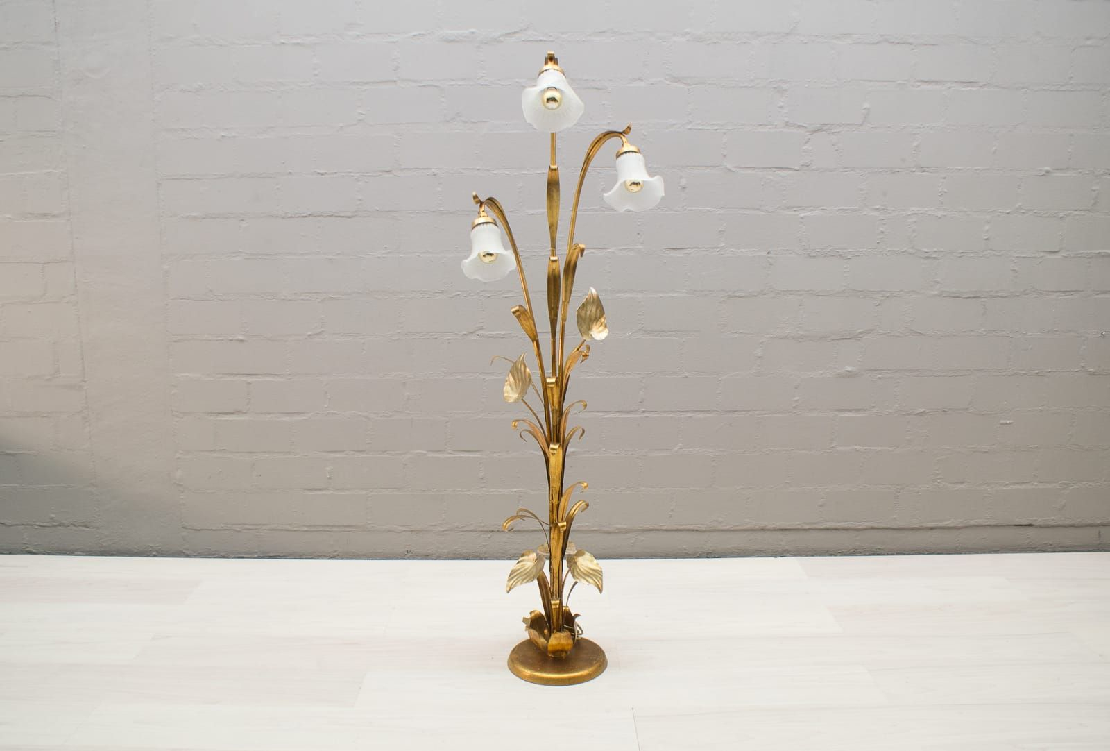 Vintage Gold Tree Floor Lamp within dimensions 1600 X 1082