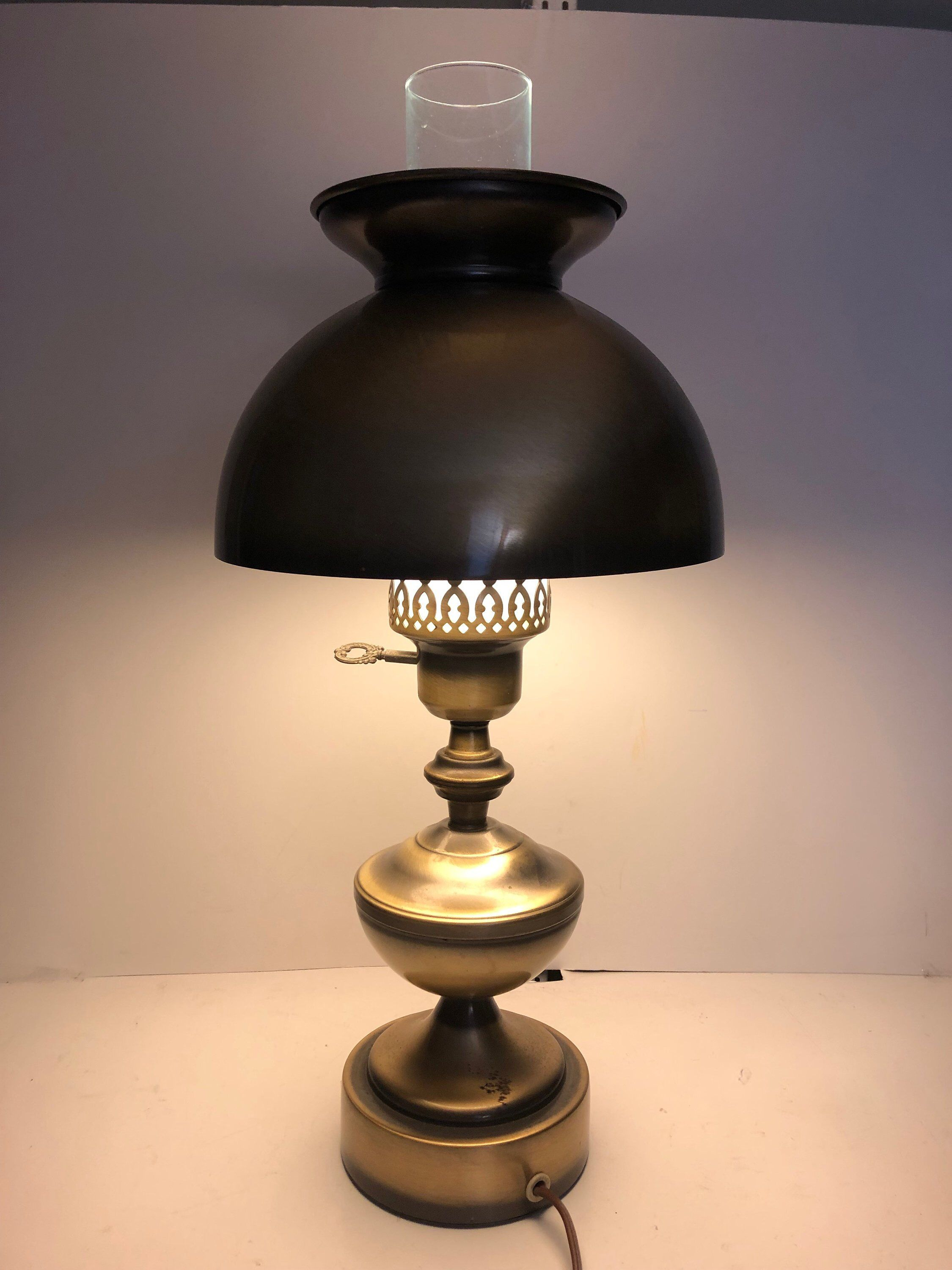 Vintage Hurricane Style Electric Portable Lamp Cordless for sizing 2250 X 3000
