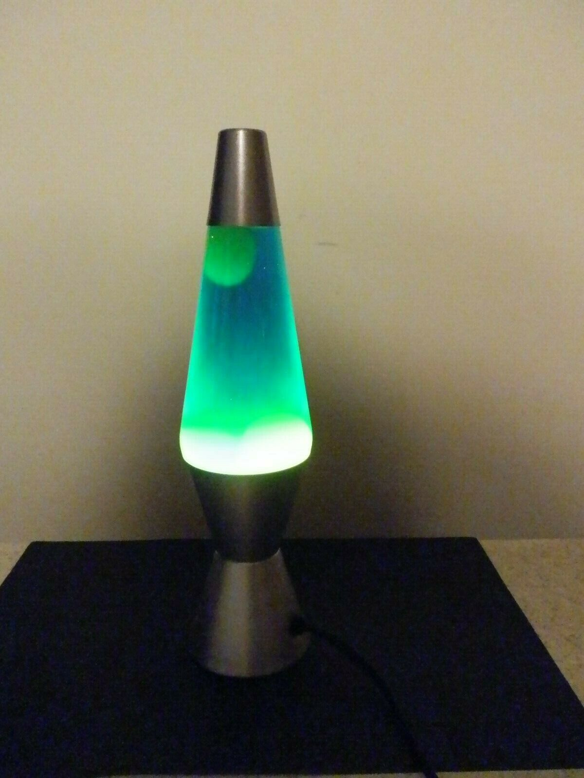 Vintage Lava Lamp Motion Lamp 14 12tall With Yellow Lava And Blue Water throughout size 1200 X 1600