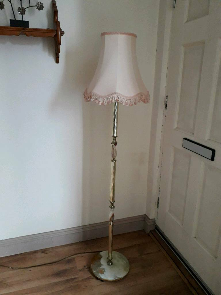 Vintage Marble Base Floor Lamp In Norwich Norfolk Gumtree throughout dimensions 768 X 1024