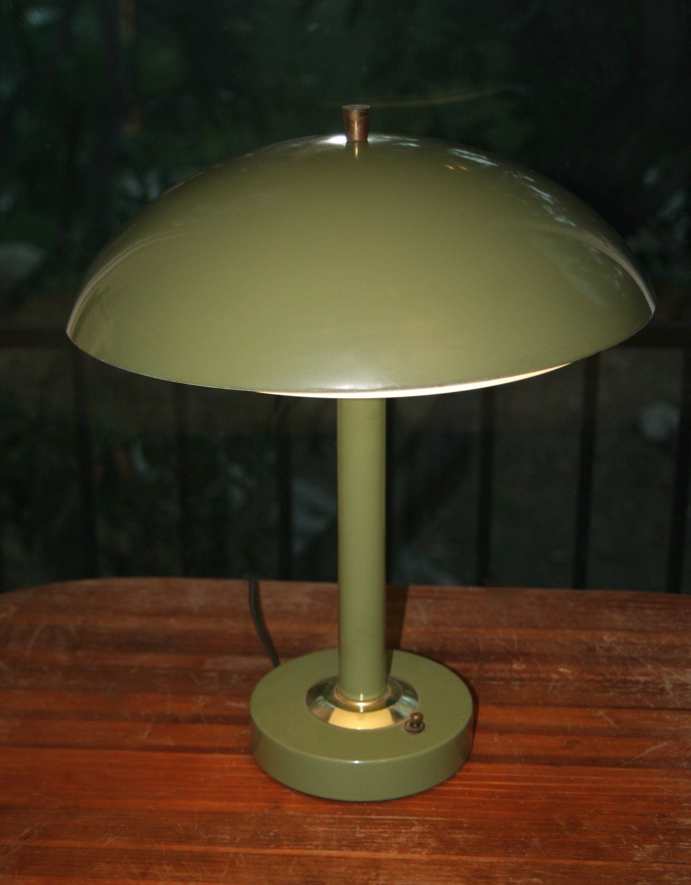 Vintage Mid Century Underwriters Laboratories Portable Lamp throughout dimensions 2344 X 3000