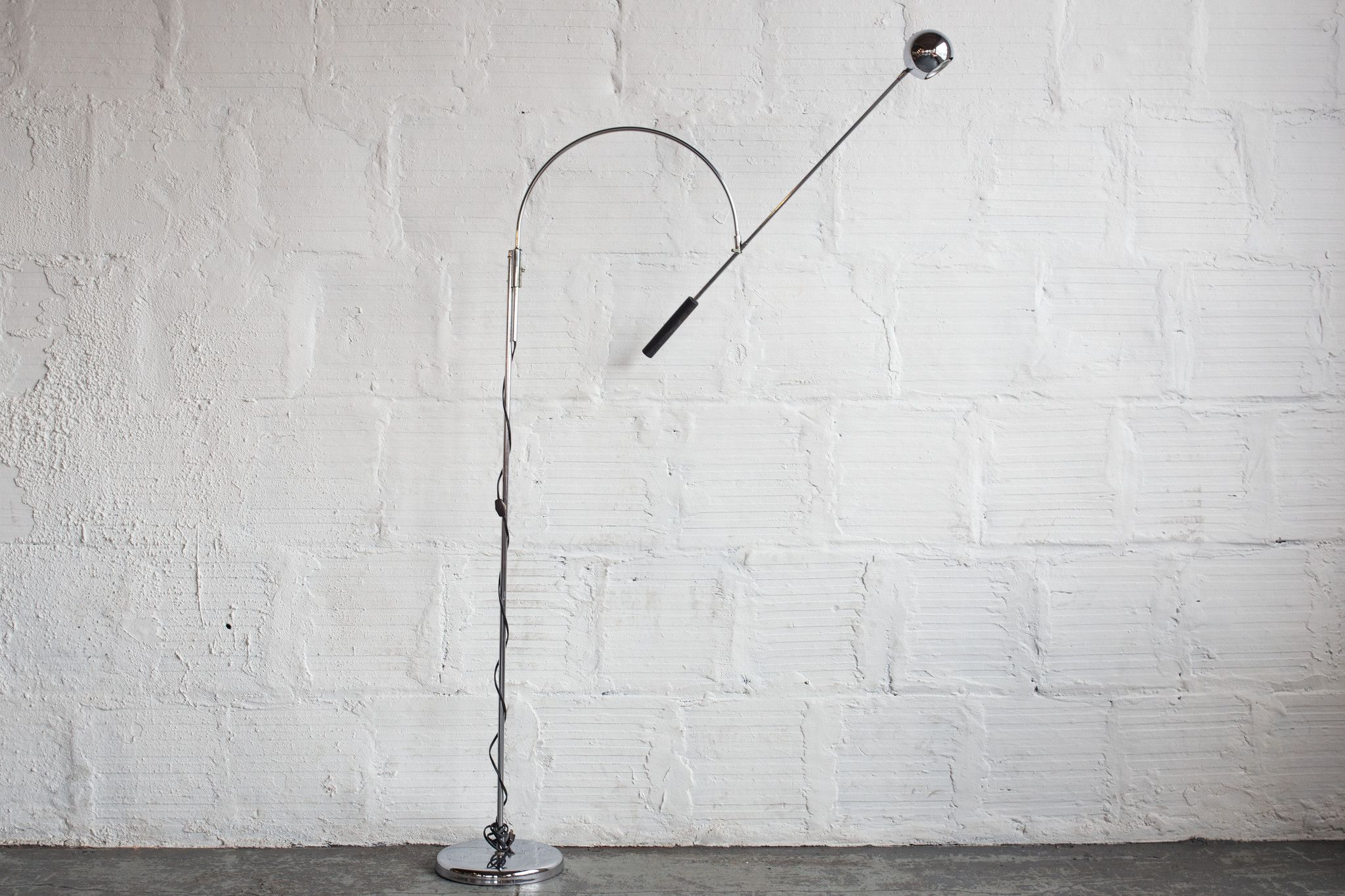 Vintage Original Robert Sonneman Orbiter Floor Lamp in measurements 2048 X 1365