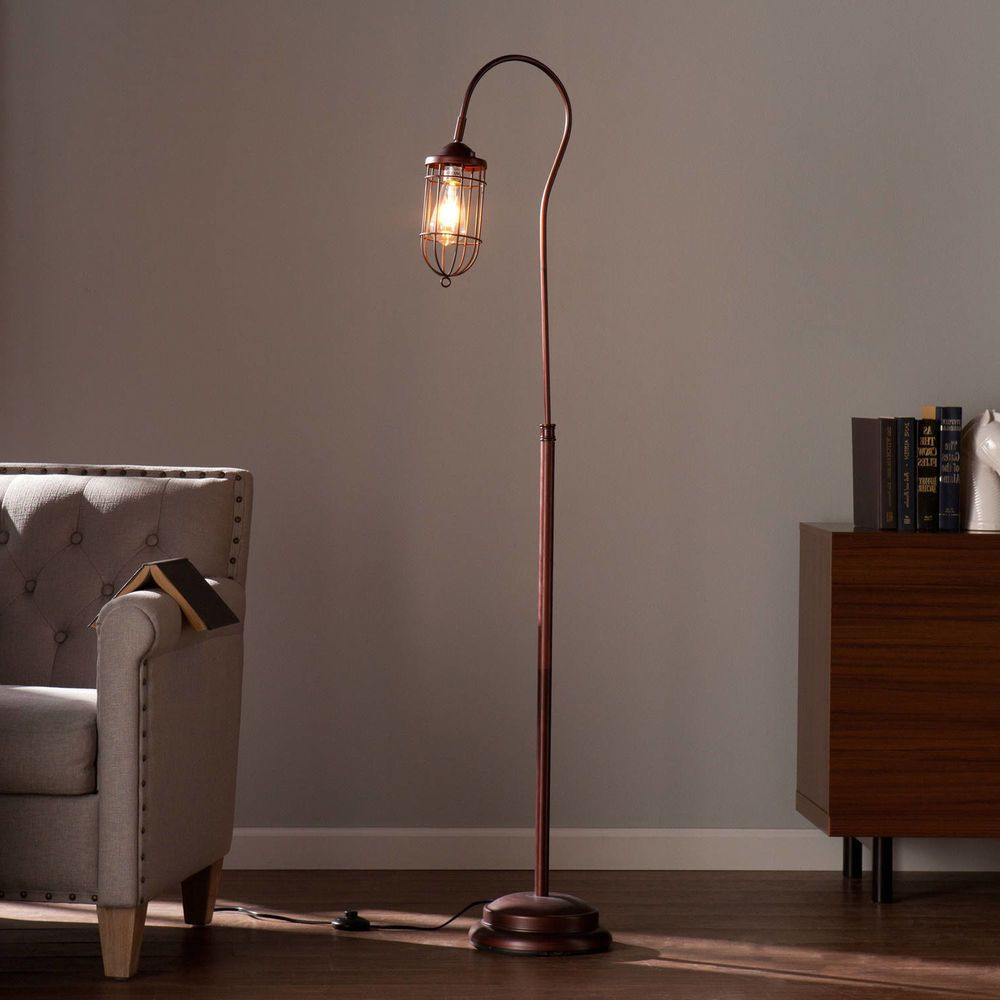 Vintage Retro Floor Lamp Edison Bulb Rustic Torchiere Living inside dimensions 1000 X 1000