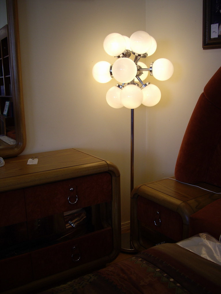 Vintage Sputnik Chrome Floor Lamp Filmgo Sales Flickr regarding dimensions 768 X 1024