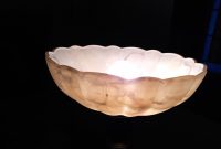 Vintage Translucent Alabaster Cream Glass Shade Ceiling with regard to dimensions 1527 X 1146