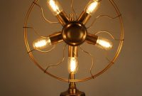 Vintage Tripod Fan 5 Light Floor Lamp for dimensions 1080 X 1440