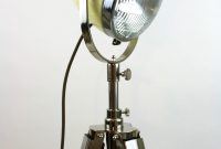 Vintage Ural Motorcycle Headlight Floor Lamp Vintage Bone White inside proportions 1706 X 2560