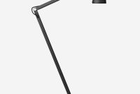 Vipp 525 Perforation Floor Reading Light Black with dimensions 1000 X 1000