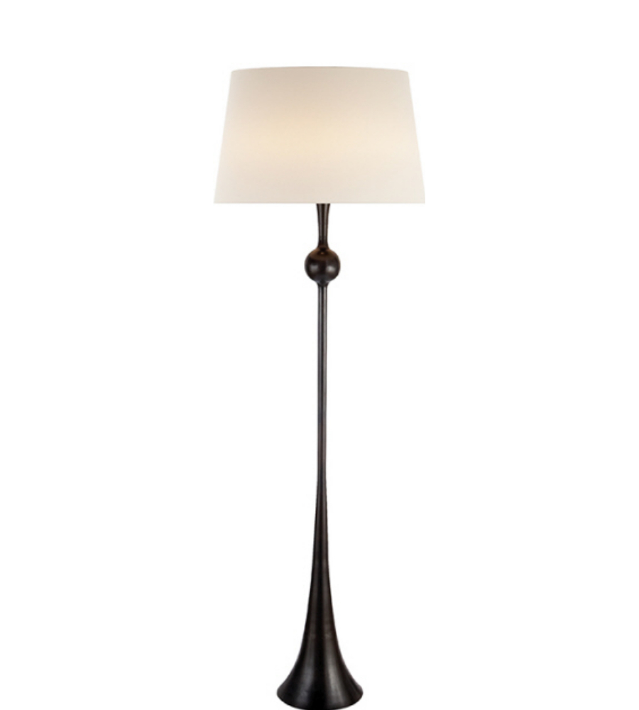 Visual Comfort Arn 1002ai L Aerin Modern Dover Floor Lamp In Aged Iron with regard to proportions 900 X 1000