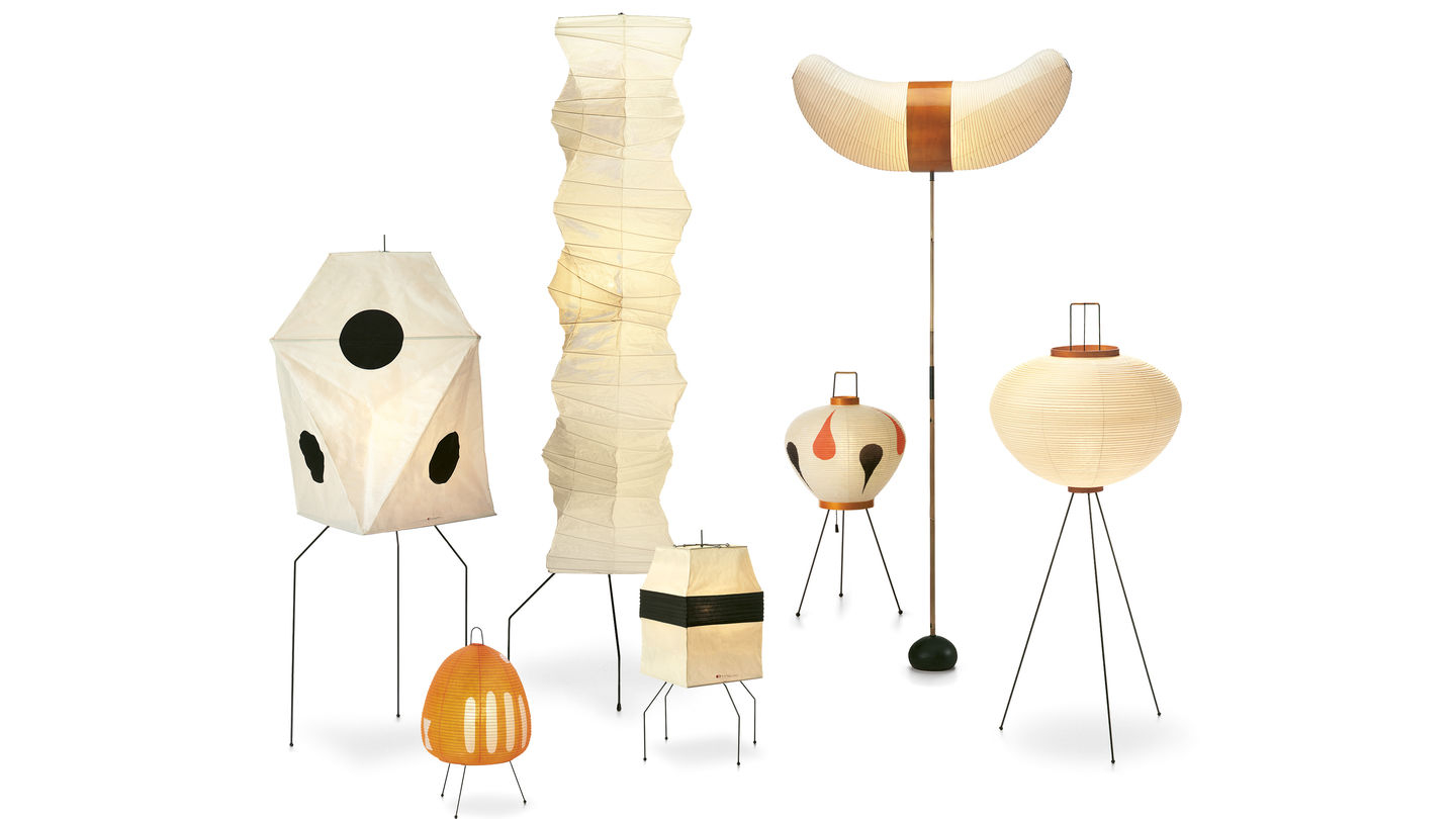 Vitra Akari Light Sculptures pertaining to measurements 1440 X 810